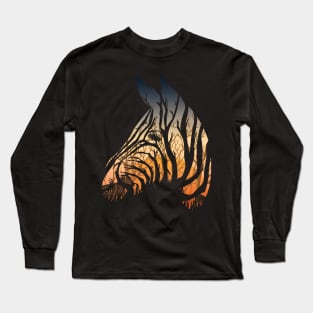 Rising zebra Long Sleeve T-Shirt